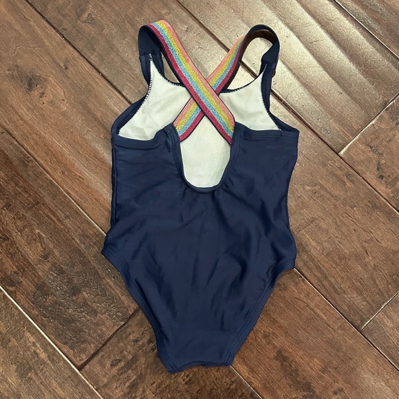 Cat & Jack Baby Girl’s Sequin Rainbow Swimsuit Size 18M - Picture 4 of 8